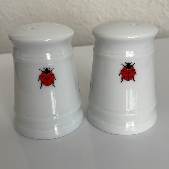 Kafer Munich Ceramic Ladybug Salt And Pepper Shakers - Picture 3 of 6